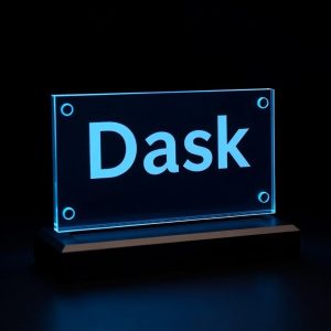 Laser Engraved Acrylic Nameplate