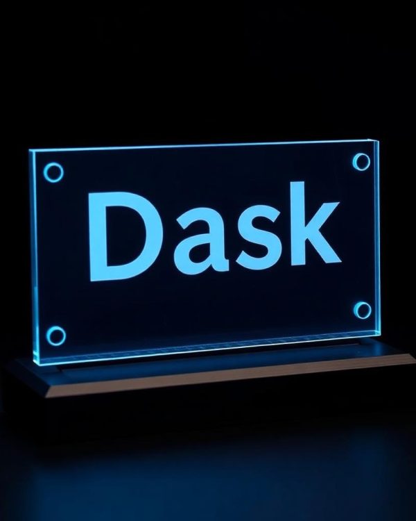Laser Engraved Acrylic Nameplate