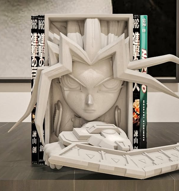 3D Printed Yu-Gi-Oh Yugi Book Nook