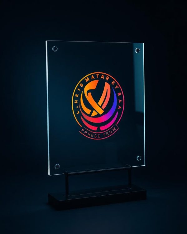 UV Printed Acrylic Business Sign